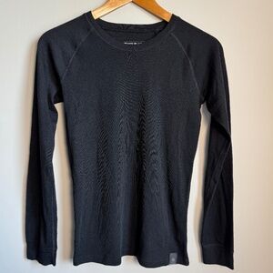 Mountain Warehouse Boys Performance Merino Blend Base Layer T-Shirt Black 13yrs